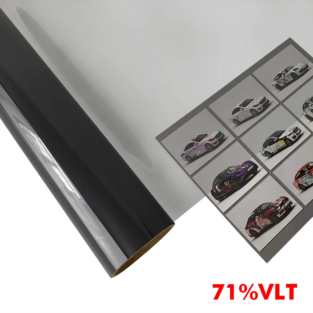 Car Window Foils 1.9-71% VLT Solar Films UV Protector Foils Window Tint new 2025 Film Sun Shade Film Self Adhesive Auto Home Window Tint