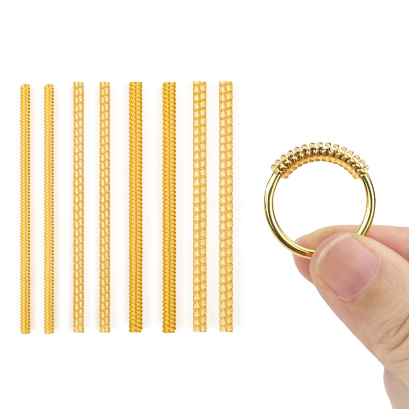 4x 3/5mm Ring Size Adjuster for Loose Rings Ring Reducer to Make Ring Smaller Guard Resizer for Ideal for Jewelty Tool
