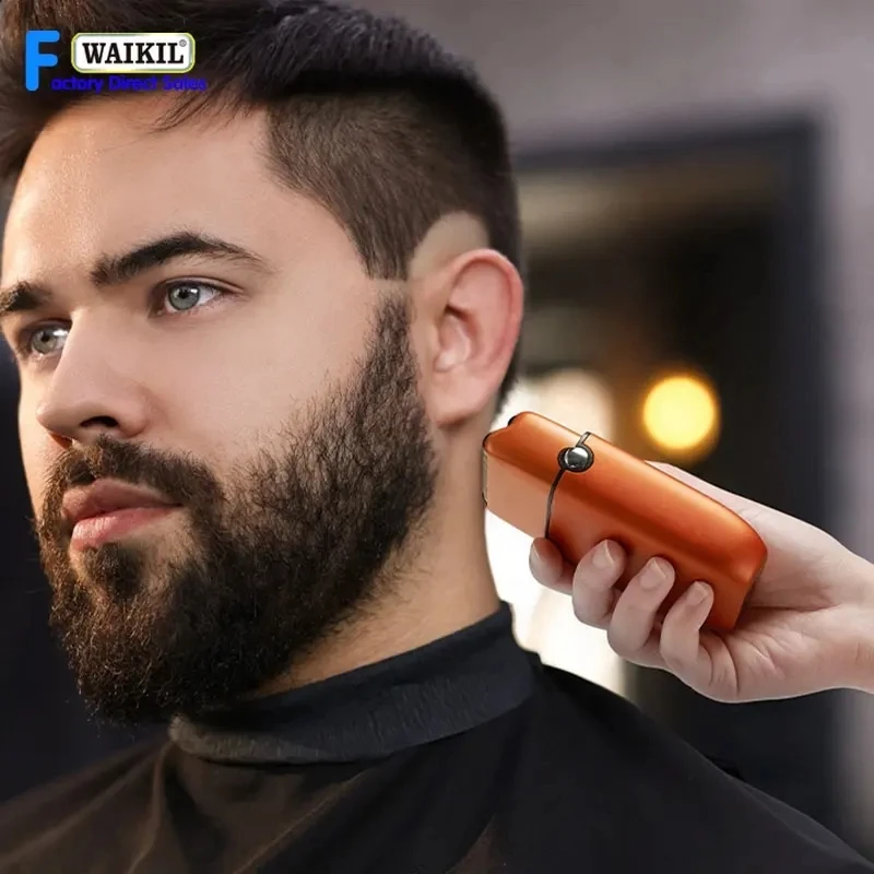 Barber Metal 3-Speed Hair Head Electric Razor Men's Beard Electric Shaver Bald Shaving Machine Dry And Wet