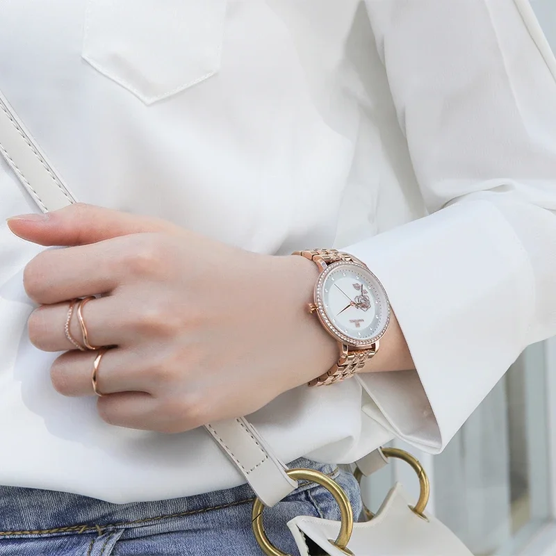 NAVIFORCE New Watch Women Luxury Watches Ladies Creative Steel Women's Bracelet Watches Female Waterproof Clock Relogio Feminino