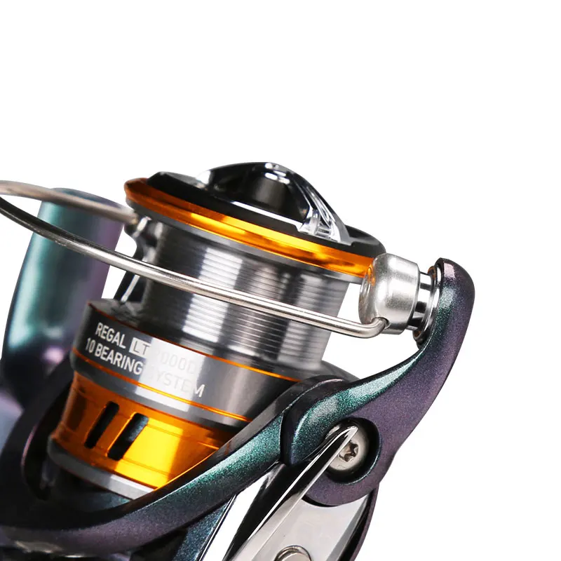 New Spinning Reel Regal LT Fishing Reels 1000D 1000S 2000D 2500D 2500D-XH 3000S-C 3000D-CXH 10BB Air Rotor Aluminum Spool Salt