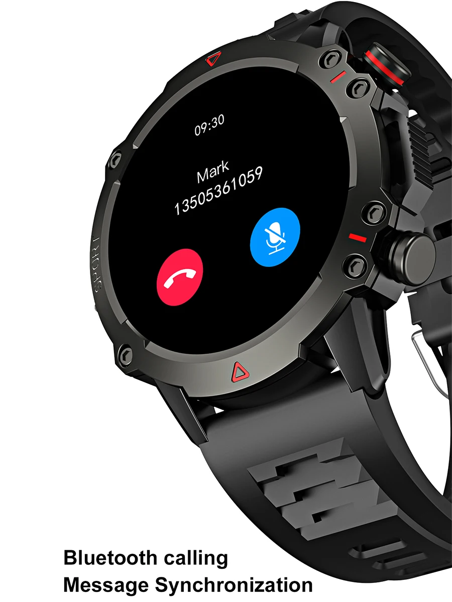 LEMFO AMOLED Smart Watch Men Bluetooth Call Smartwatch 2023 Sport Waterproof Outdoor 1.53 Inch 360*360 HD Screen 30 Days Standby