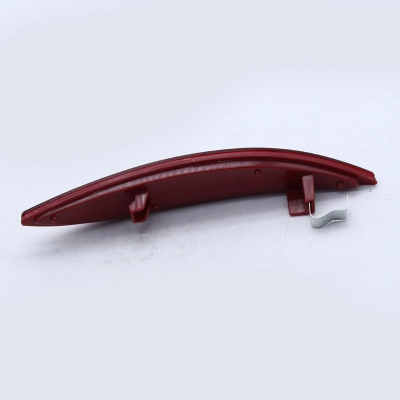 2Pcs Car Reflective Strip for Renault Megane 3 Rear Bumper Signal Light Reflector 265650004R,Left/Right