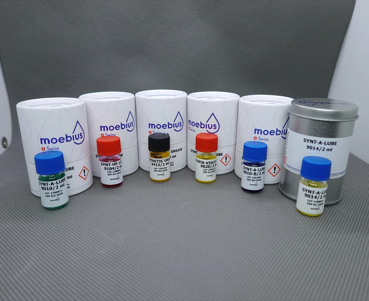 Swiss Moebius 9415 9010 9020 9104 941 9000 Watch Oil 2mL Special Mechanical Oil Professional Watch Repair Tool for Watchmakers