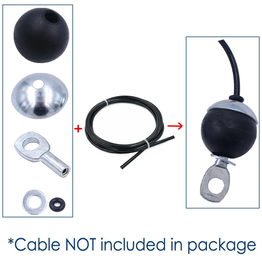 Pulley Home Gym Equipment Replacement Stopper Ball for Cable Gyms Steel Wire Accessories Joints Metal Limit Ball Hollow Screw
