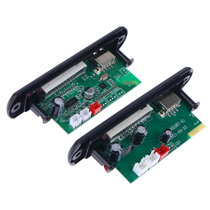 1set DC 5V 16V 32V MP3 Decoder Board Amplifier Bluetooth Car MP3 Player USB Recording Module FM AUX Radio For Speaker