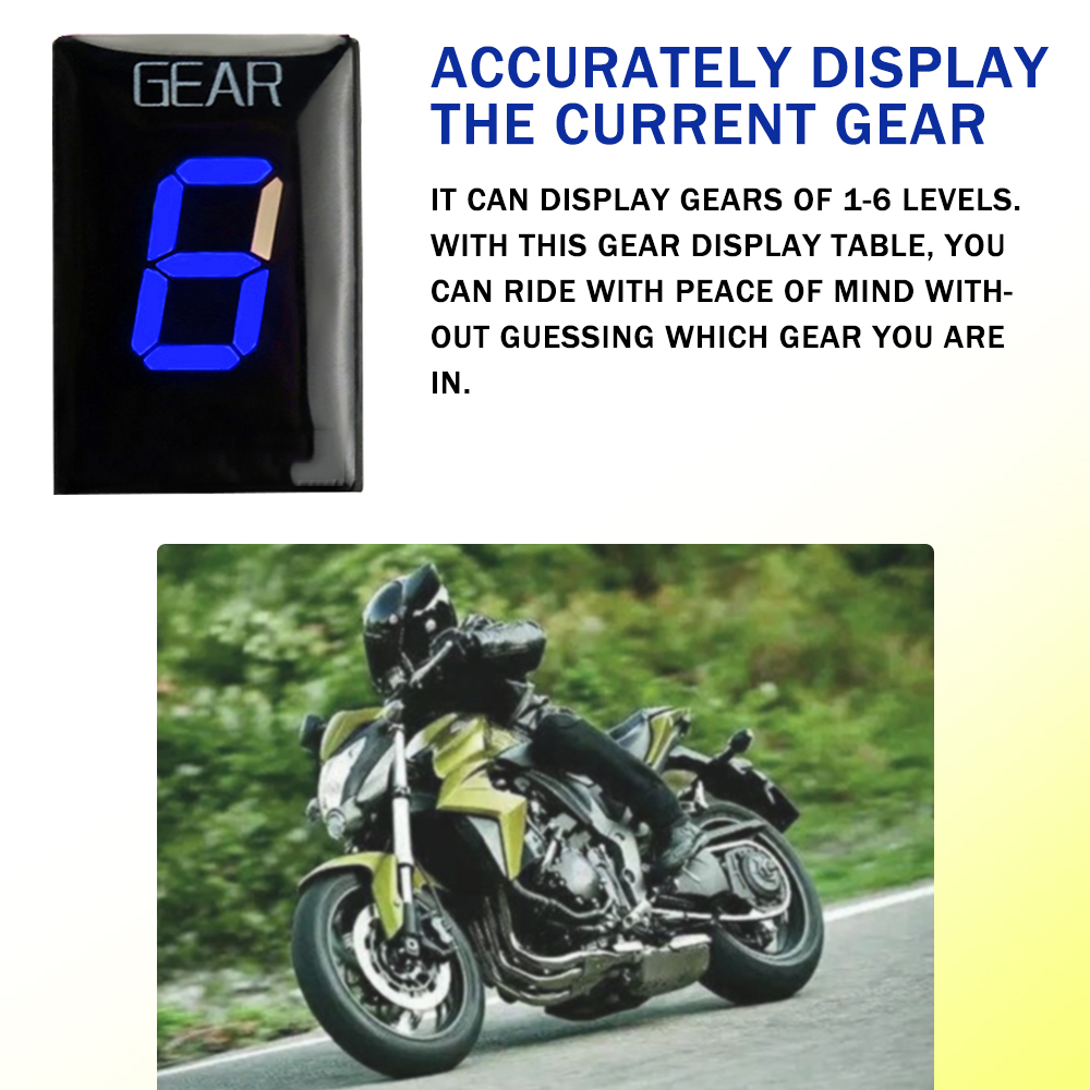 Motorcycle Gear Display Indicator Meter For Honda CB1000R CB1100 CB1300S CBF600 CBF1000 F FA CBF1000F CBR500R CBR600F VTR250