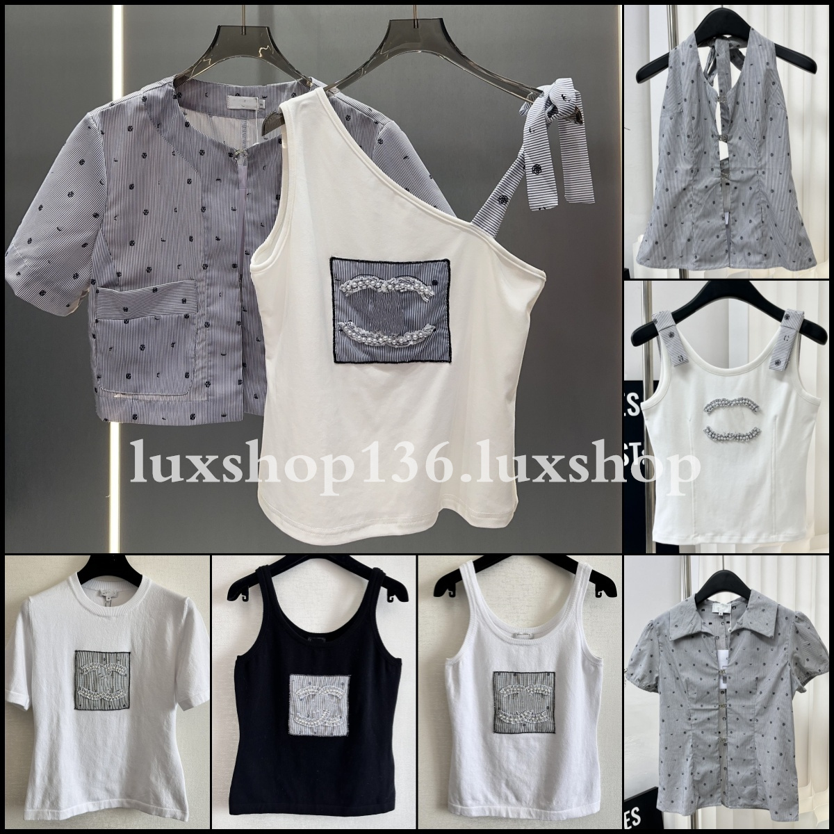 New Fashion Clothing Cotton Tank Top Fashion designer Knitted Vest for Women