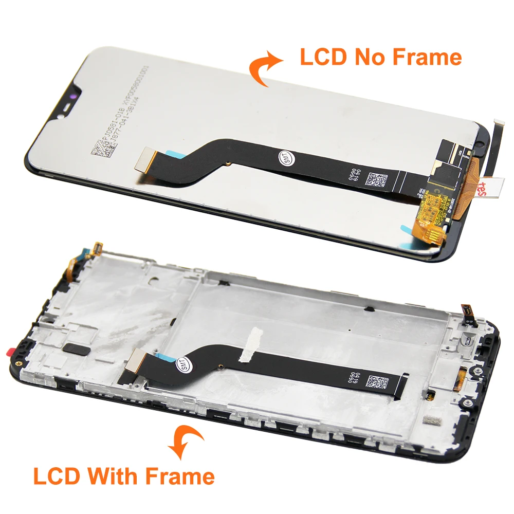 5.84" Mi A2 Lite Screen For Xiaomi Mi A2 Lite Lcd Display Touch Screen Digitizer Assembly With Frame For Redmi 6 Pro Redmi6 Pro