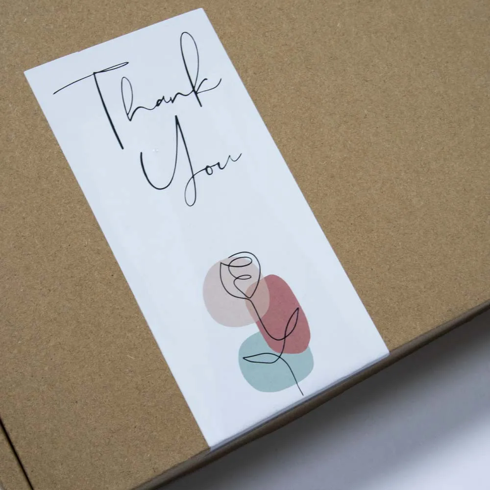 20-50pcs Seal Label Thank You Small Business Handmade Merchandise Decoration Stickers This Package Nice To Meet You Too Sticker