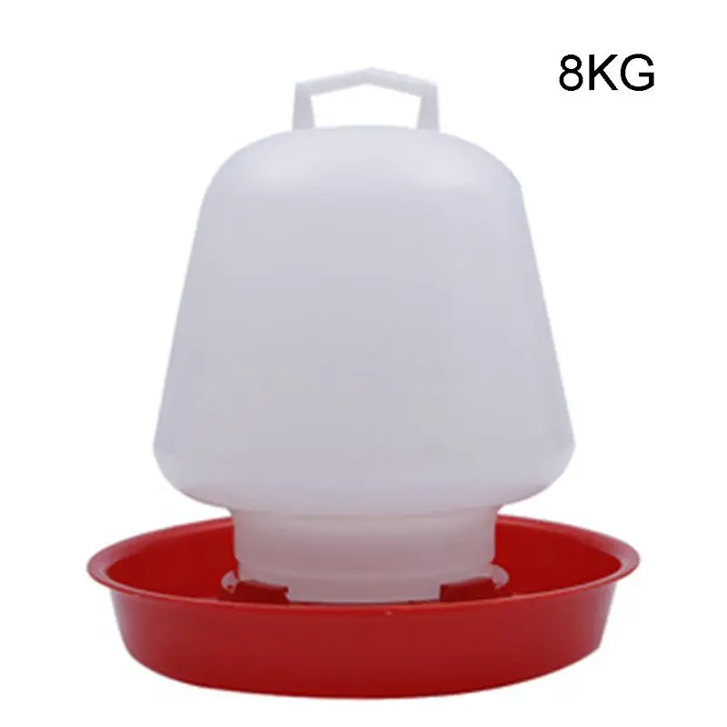 new Round Bubble Chicken Drinking Fountain Device Hanging Cup Waterer Bowl Pet Poultry 2025 Water Drinker Household Pet Feeding