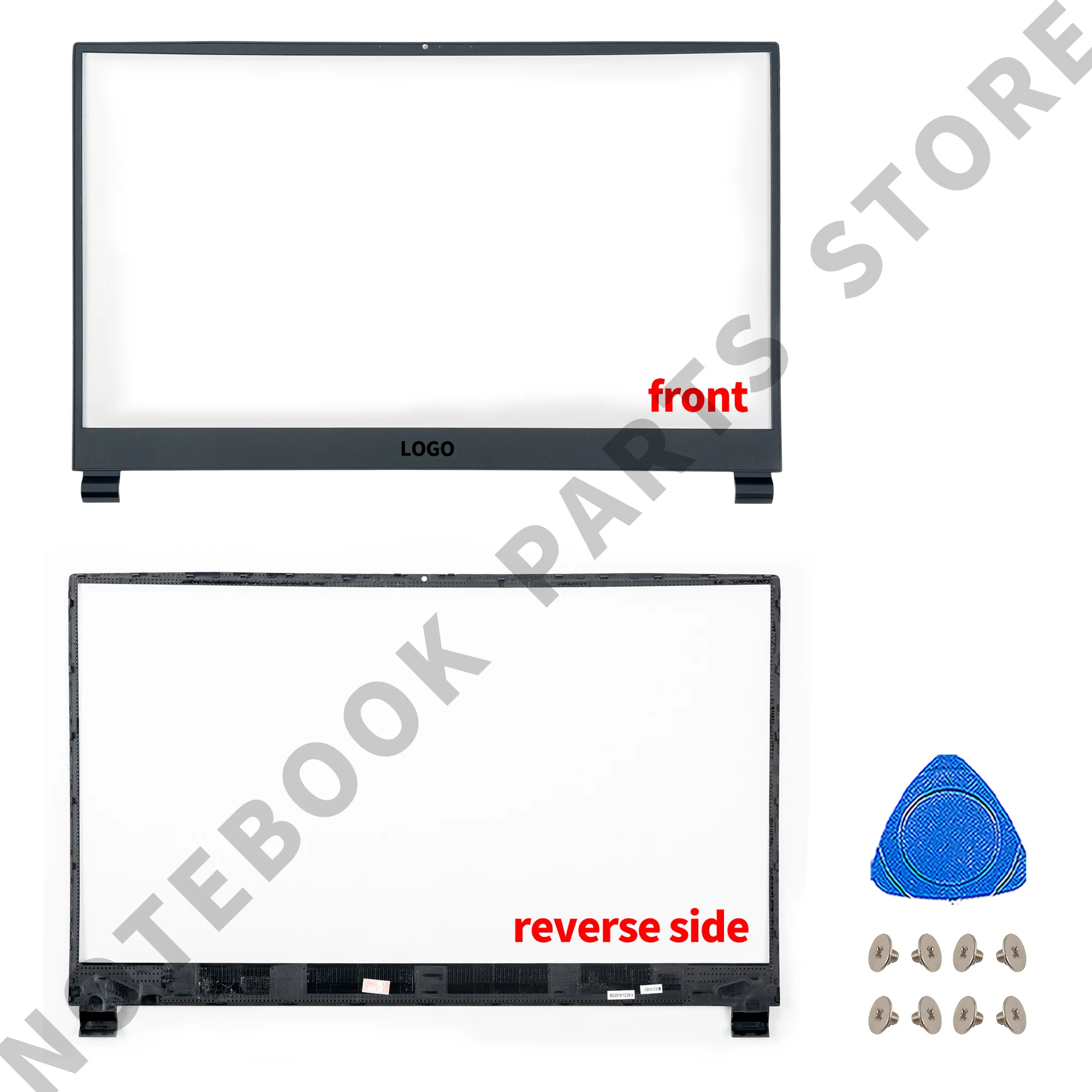 New For MSI GL75 Leopard MS-17E2/E4/E5 MS-17E7 LCD Back Cover Top Lid Bezel Hinges Palmrest Bottom Notebook Parts Replacement