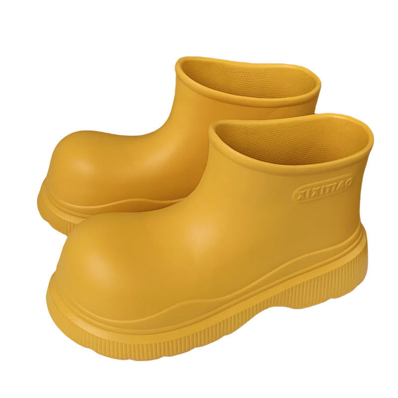 Rain Boots Women Garden Galoshes Waterproof Rubber Boot Female Non-slip Rainshoes Fishing Water Shoes Botas Lluvia Mujer