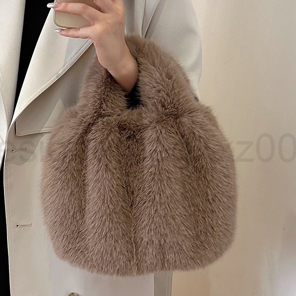 Fashion Classic Bag Designer 10a Top Woman Handbagevening Bags Handbag for Women New Plush Solid Color Simple and Trendy Stylish the Fur Exudes a Casu