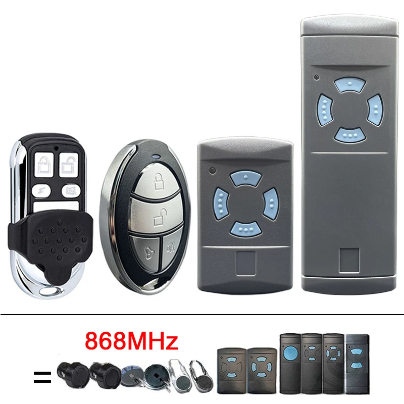 HORMANN Remote Control 868 MHz HORMANN HSM2 HSM4 HSE4 HSE2 HS1 HS2 HS4 Garage Gate Remote Control 868.35MHz Handheld Transmitter