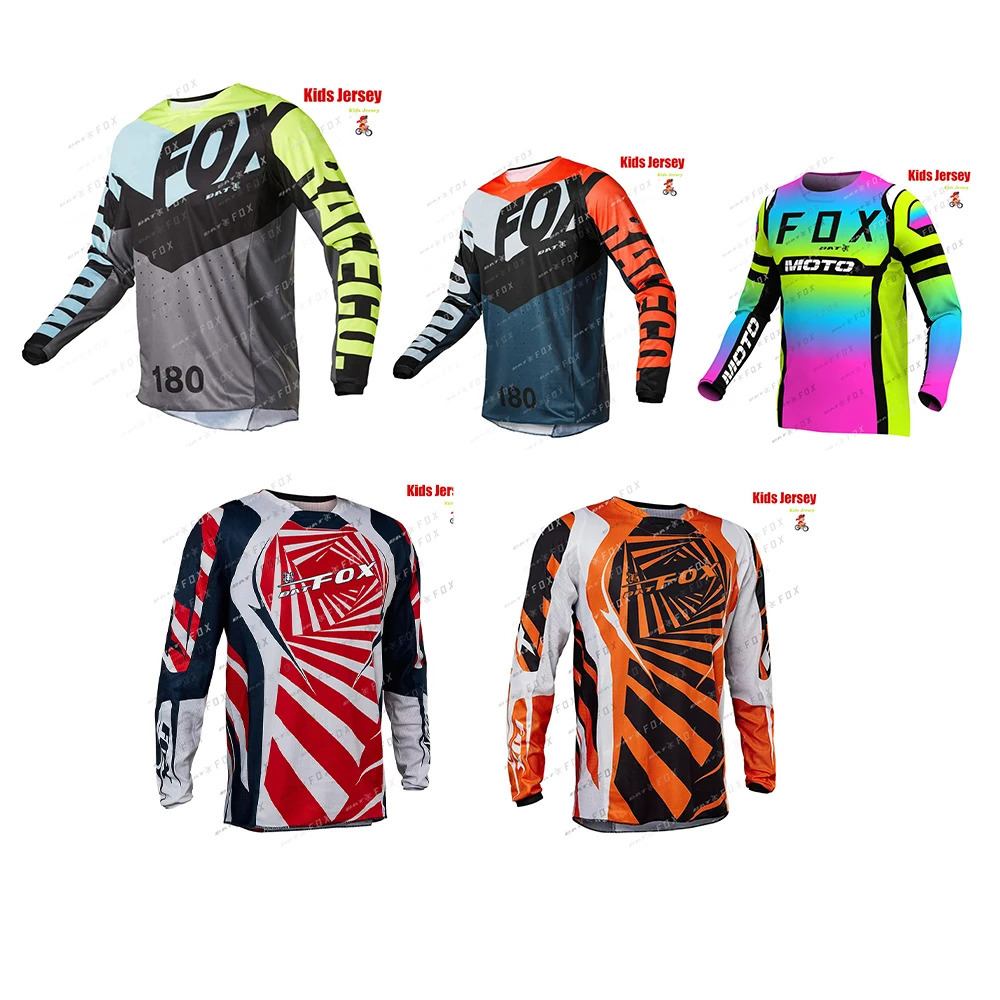 MTB Kids Downhill BATFOX Mountain Bike Motocross Motorcycle Childrens 240403