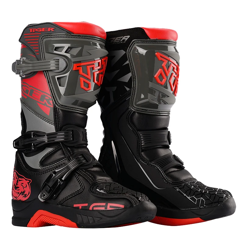 Botas Motocross Men Kids Motorboats Enduro Motorcycle Boots For motocross MTB Downhill Boots Rider Shoes Motorbike Racing