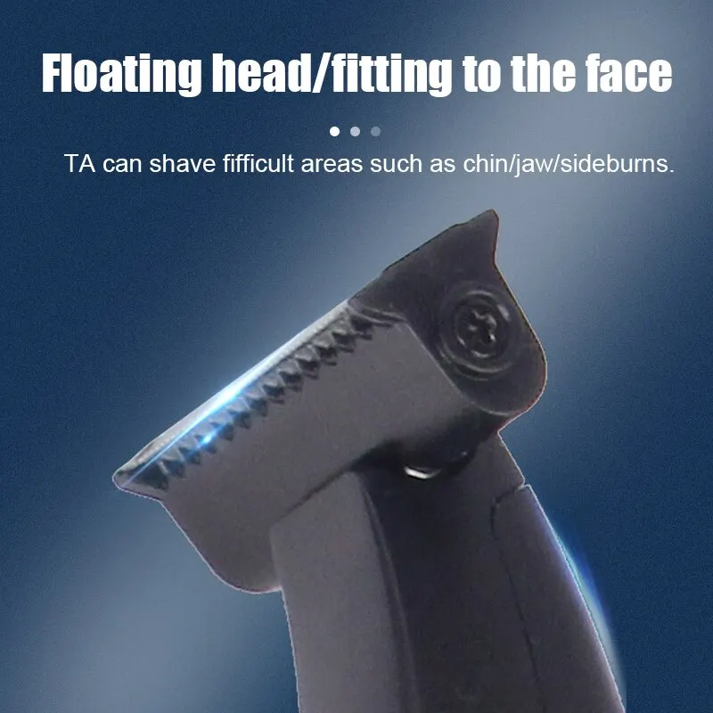 Electric Shaver Portable Full Body Trimmer USB T-Blade LED Digital DisplayRazor For Men and Women Washable Razor