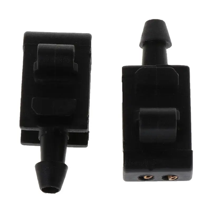 2Pcs Car Front Windshield Washer Spray Nozzle Jet for renault Megane 2 Scenic 2 8200082347 LX0E