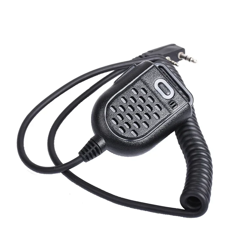 Mini PTT LED Shoulder Speaker Mic Microphone for KENWOOD TK-3107 BAOFENG BF-888s UV-5R GT-3TP HYT Walkie Talkie Two Way Radio