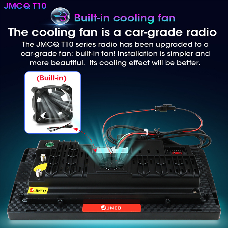 JMCQ 2din Android 12 Car stereo Radio Multimedia Video Player For Nissan Qashqai J11 X-Trail 3 T32 2013-2017 GPS 2 DIN Carplay