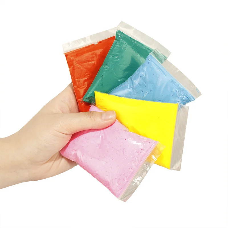 2025 Baby Care Air Drying Soft Clay Baby Handprint Footprint Imprint Kit Casting Parent-Child Hand Inkpad Fingerprint Kids new Toys DIY
