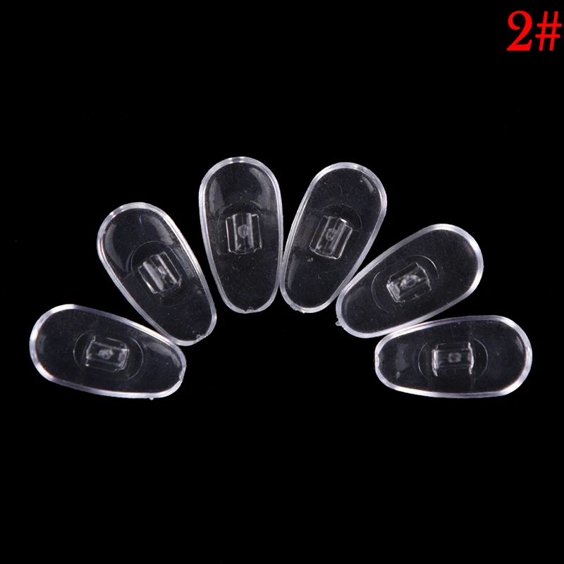 5Pair Air Chamber Silicone Nose Pads For Eyeglasses Eyewear Glasses AccessoriesM