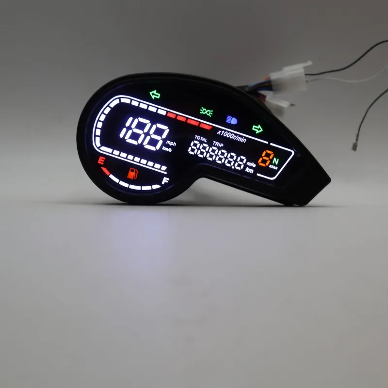 Motorcycl Honda NXR150 NXR125 Bros 2003-2014 CRV Digital LED Odometer Speedometer Tachometer XR150 GY200 Mexico Brazil Colombia