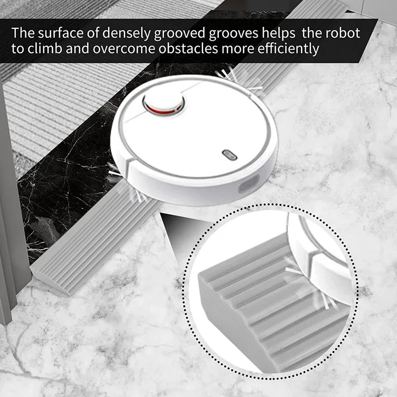 For Xiaomi Roborock iRobot Roomba Robot Vacuum Sweeper Threshold Bars Step Ramp Climbing Mat Replacement Spare Parts Accessories