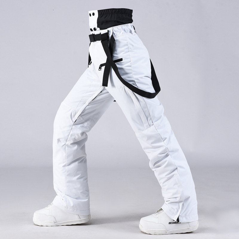 Windproof Outdoor Sport Trousers For Men And Women, Alpine Waterproof Warm Overalls, Big Ski Pants, Mountai