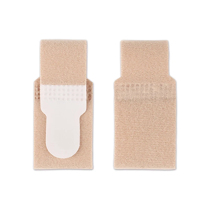 One Piece Toe Finger Straightener Hammer Toe Valgus Corrector Bandage Toe Separator Splint Wraps Foot Care Supplies