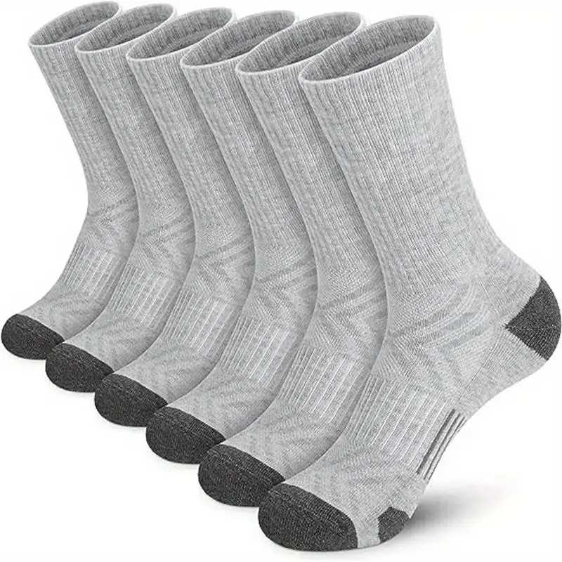 6 Pairs of New Style High-Quality Comfortable Soft Mens Outdoor Gym Large Size Ground-Gripping LX241102