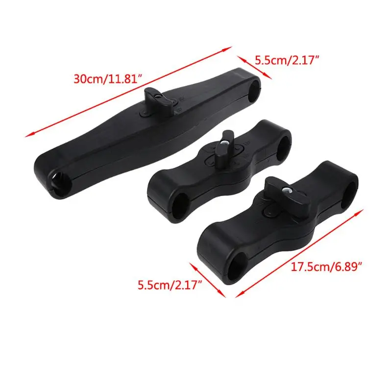 3Pcs Baby Cart Assemble Connector Joint Linker Adjustable Length Twin Baby Stroller Connect Adapter Outdoor