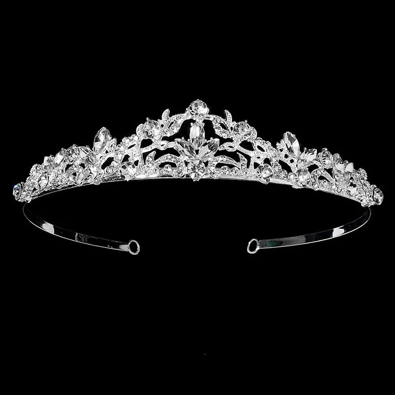 Crystal Tiara Bridal Jewelry new Exquisite Bride Party 2025 Rhinestone Bridal Crown New Hair Jewelry Women Headpiece Hair Accessorie