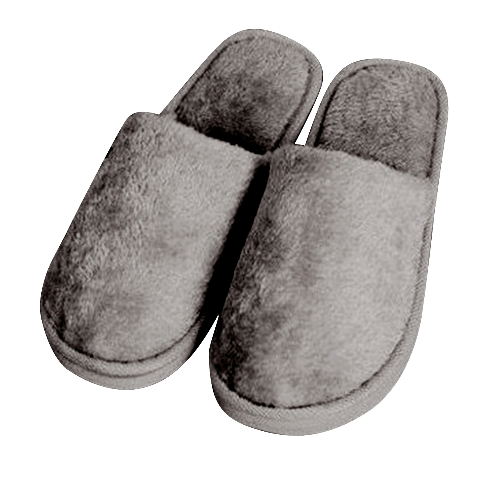 Plush Home Slippers Soft Cute Slippers Non-Slip Floor Indoor House Home Furry Slippers Women Men Shoes For Bedroom