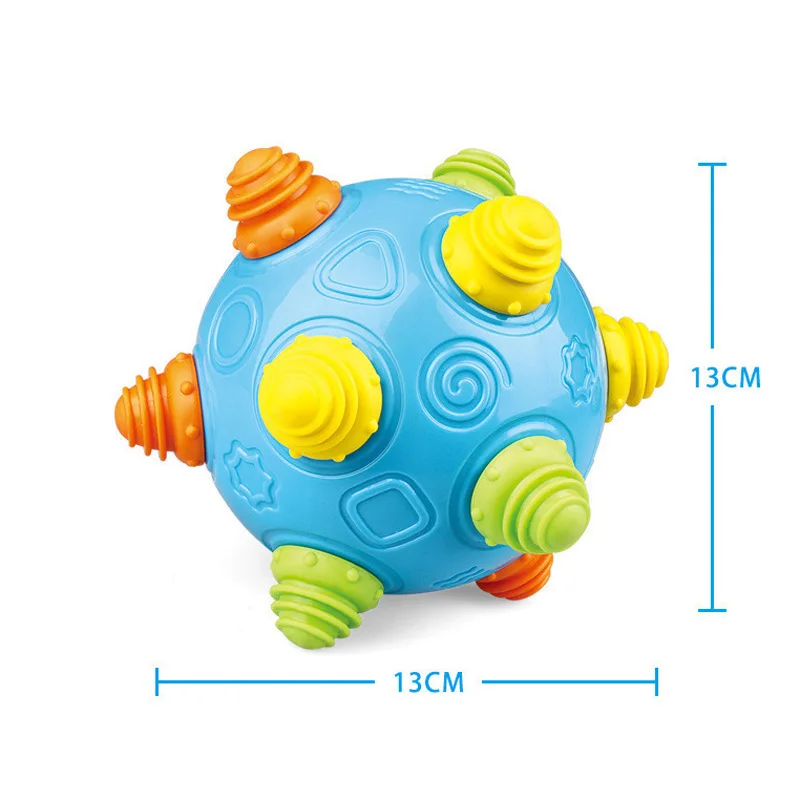 Baby Music Bouncing Ball Infant Crawling Tummy Time Toys Toddlers Bumble Dancing Ball Interactive Toy Educational Sensory Ball