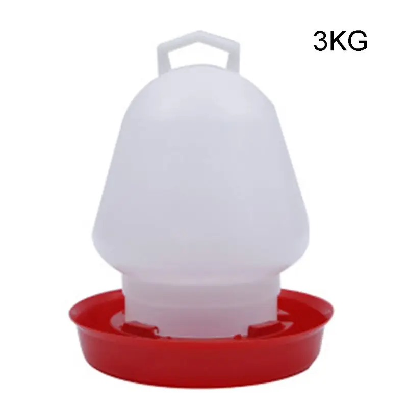 new Round Bubble Chicken Drinking Fountain Device Hanging Cup Waterer Bowl Pet Poultry 2025 Water Drinker Household Pet Feeding