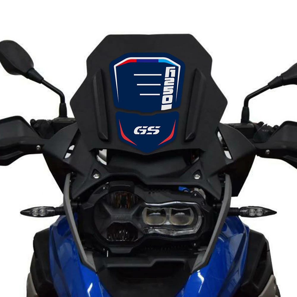 Motorcycle Stickers For BMW R1250GS ADV R 1250 GS Adventure Windscreen Accessories Windshield Wind Shield Deflector Decal