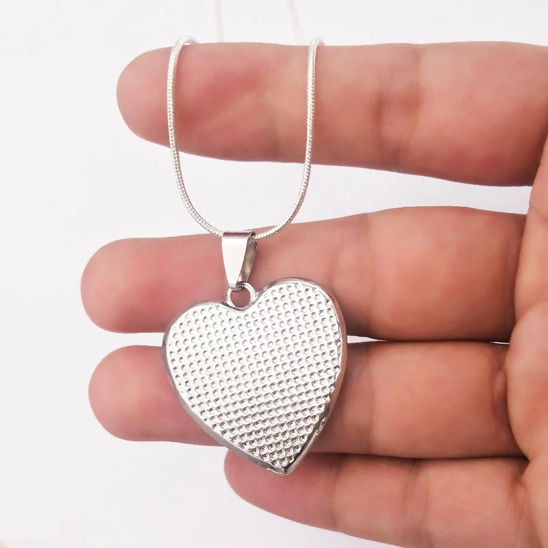Infinity Heart Angel Wings Pendant Necklace Daddy's Girl Epoxy Necklaces Memorial Jewelry Gift