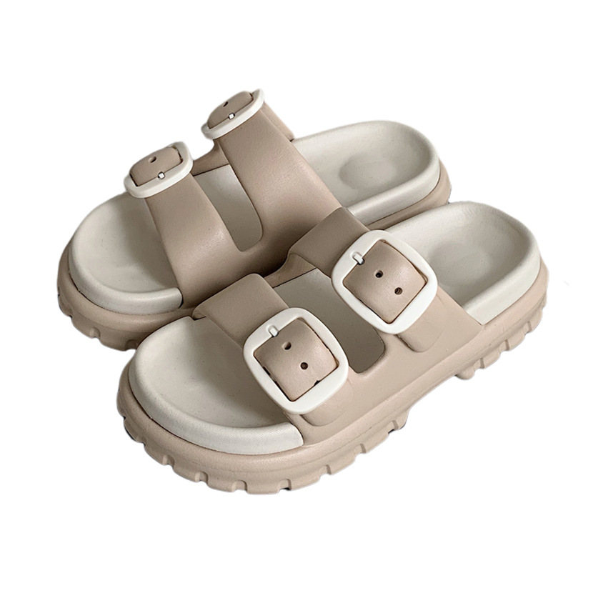 2024 New Slippers Women's Summer Shoes Casual platform slippers Indoor street sandals girls Beach shower slide