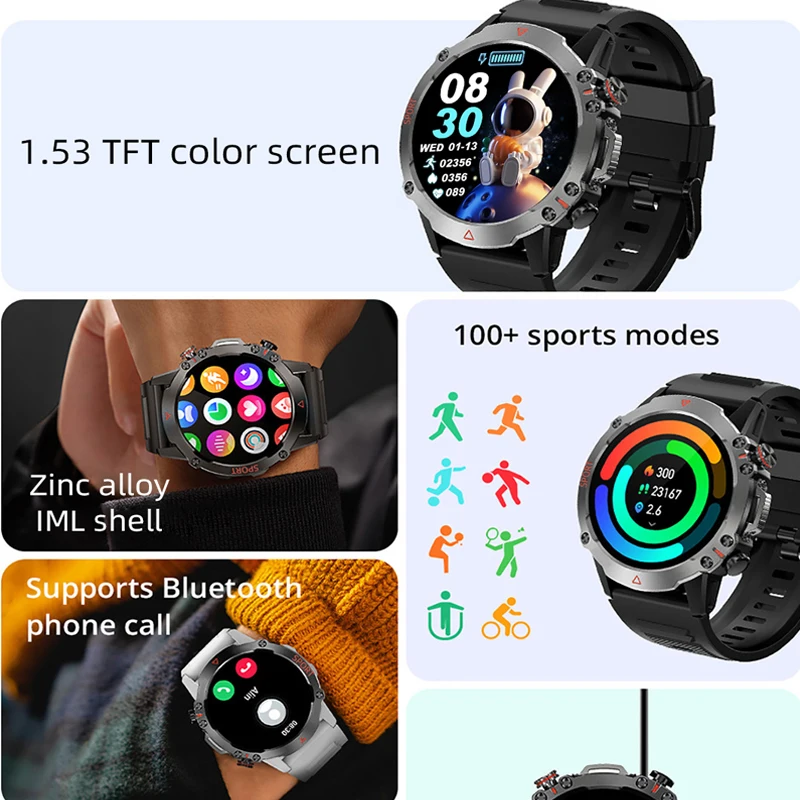 Smart Watches Men S611 Electronic Smartwatch For Women Bluetooth Call Sports Watch Waterproof Wristwatch NFC for Xiaomi Android