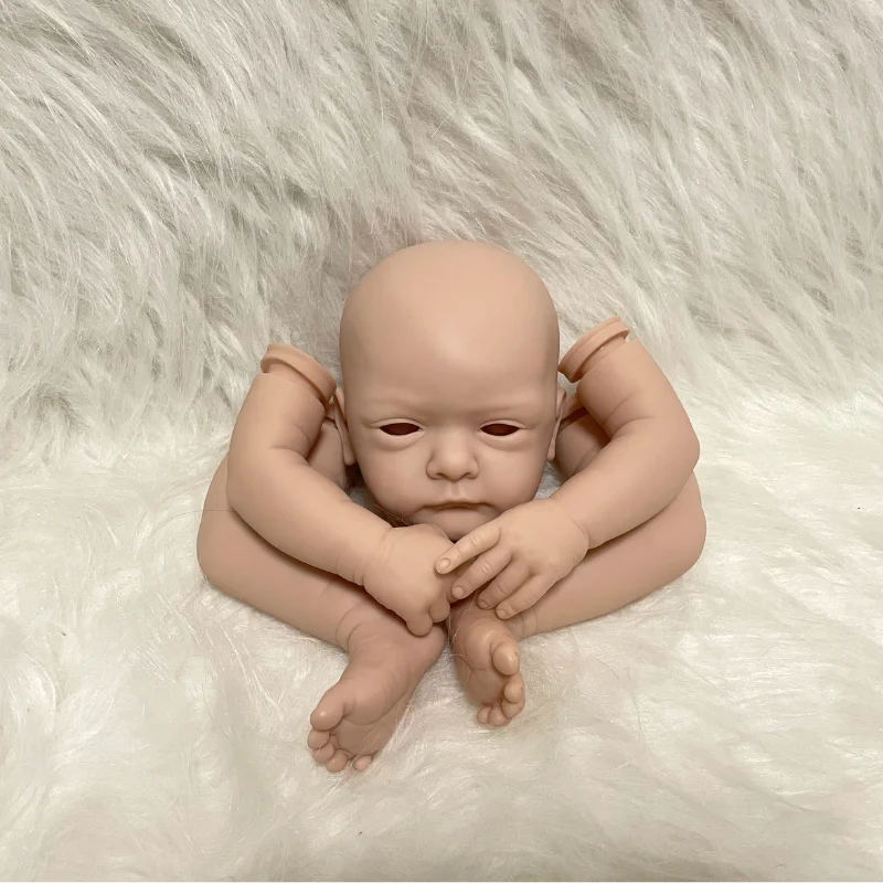 19 Inches Bebe Reborn Baby Doll Blank Kit Unpainted Unfinished Mold For Kids DIY Toy LOL