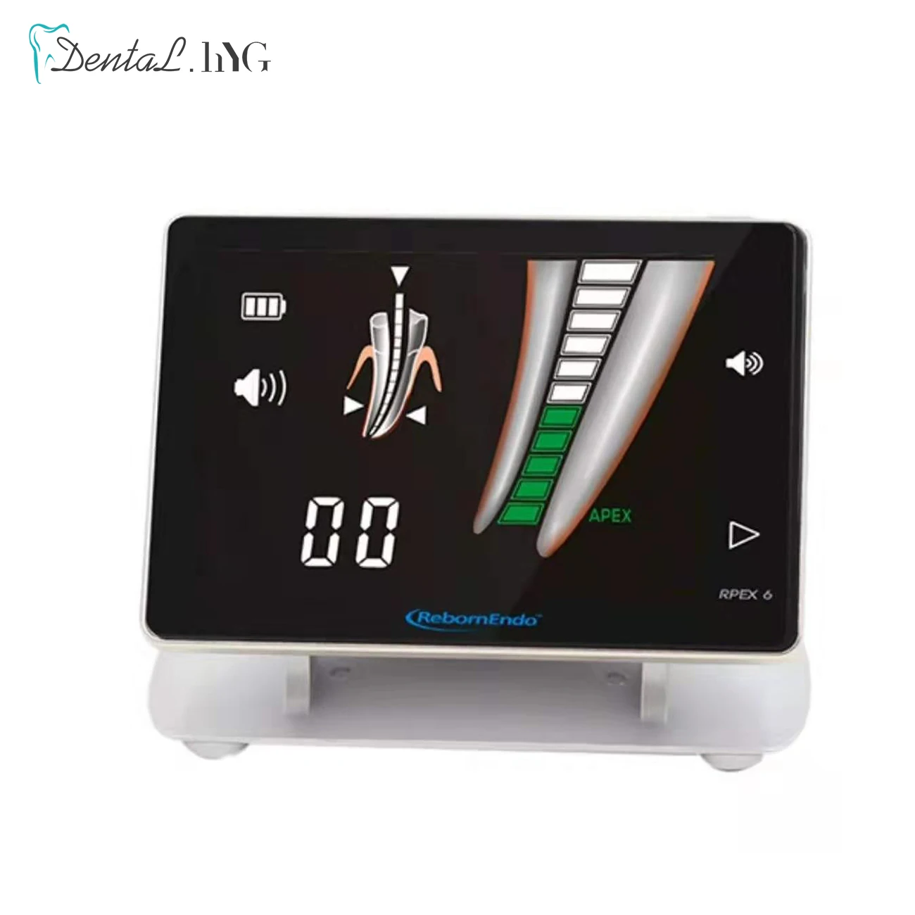 Dental Apex Locator Endodontic Apical Locator Endo Dentistry Equipment LCD Screen Dentist Root Canal Length Measuring Instrument