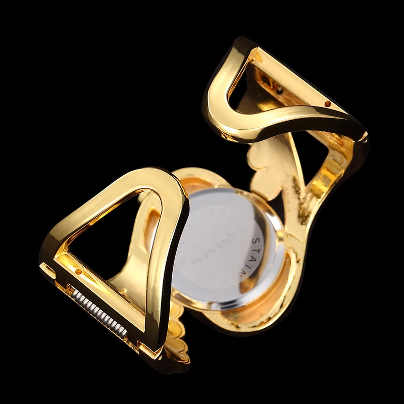 Women Bangle Watches Top Brand Luxury Woman Gold Silver Rhinestone Bracelet Watch Ladies Girls Casual Clock Reloj Mujer