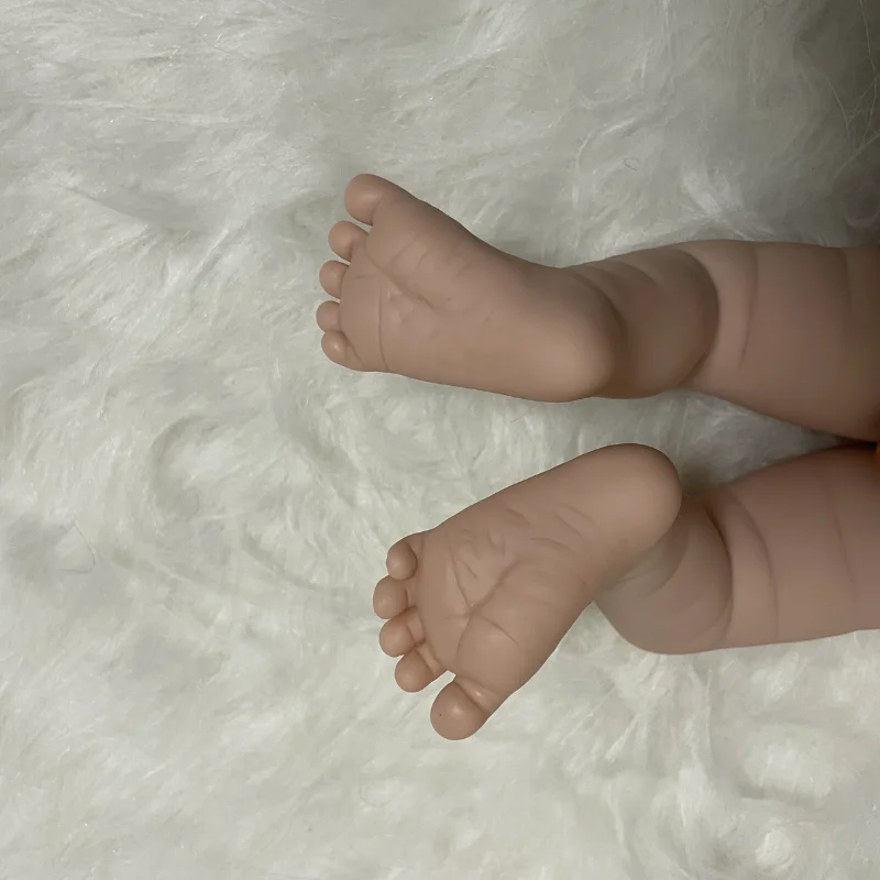 19 Inches Bebe Reborn Baby Doll Blank Kit Unpainted Unfinished Mold For Kids DIY Toy LOL