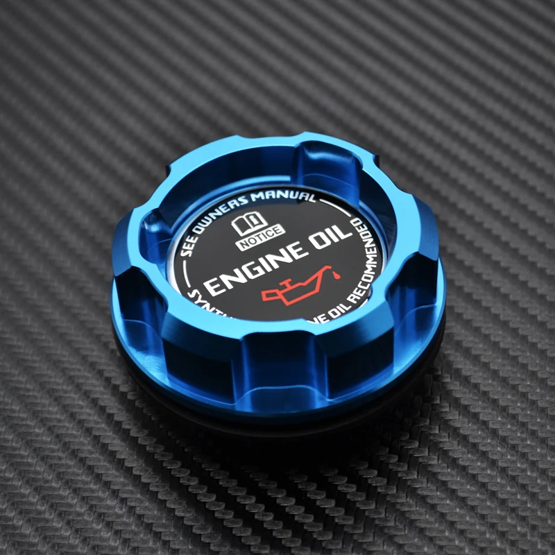 Aluminum ENGINE Oil Cap For Honda Accord SI Element ACURA INTEGRA S2000 PRELUDE PRELUDE Civic Fit car accessories Mugen Power