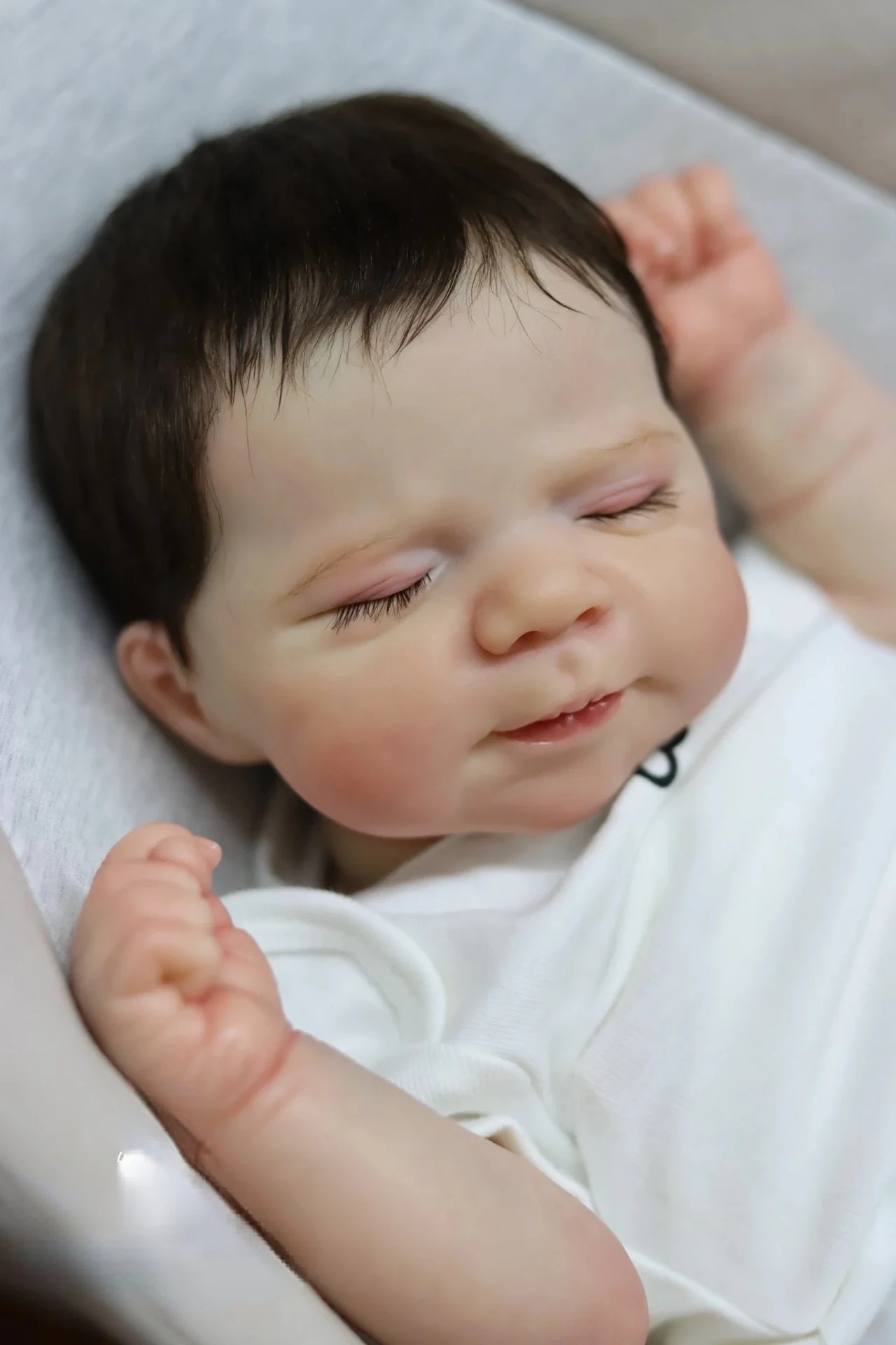 18 Inch Pascale Reborn Boy Or Girl Dolls Handmade 3D Painted Newborn Baby Doll For Sale Bebe Lifelike Newborn Doll
