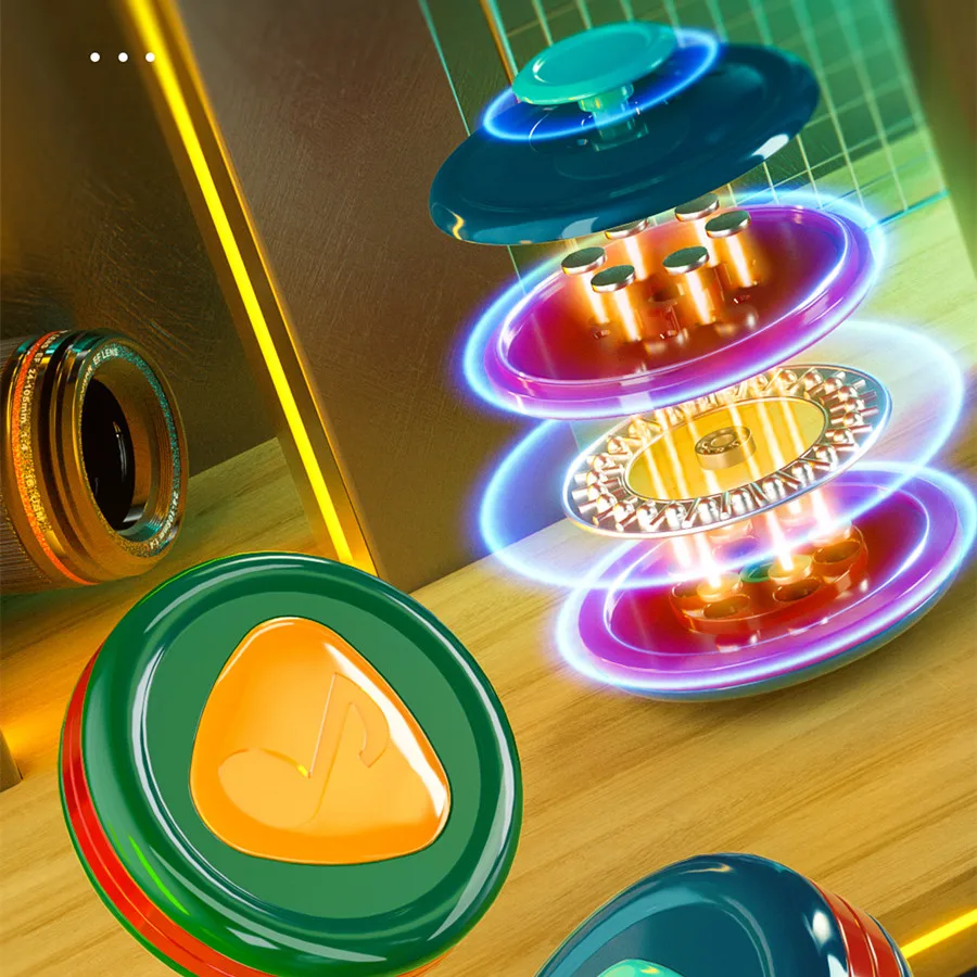 Qiyi Haptic Coin Spinner Every Day Carry Finger Hand Spinner Cubo Magico Puzzle Toy For Children Kids Gift Toy