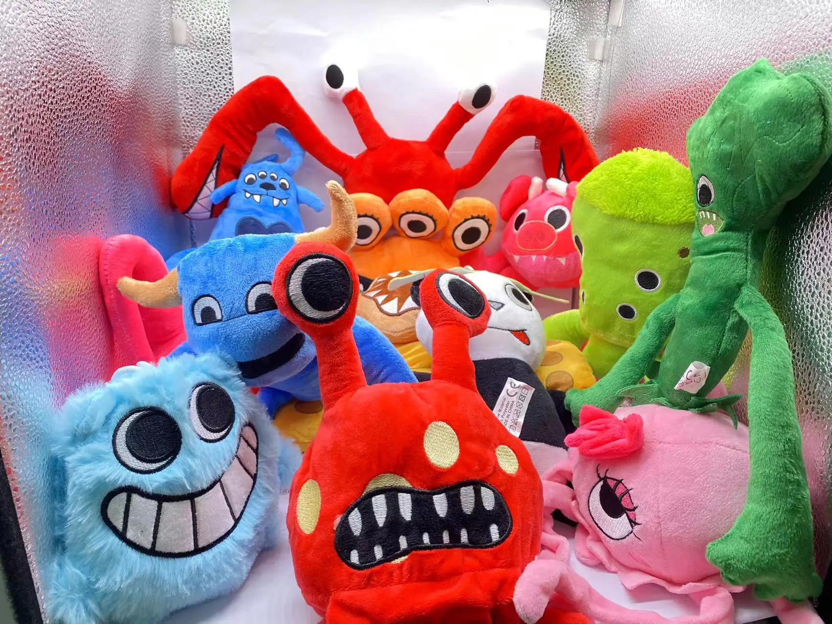 117style Garten of BanBan Plush Toy Stinger Flynn Plush Horror Game Garden Of Banban Chapter 6 Nabaab Slow Seline Doll Kid Gift