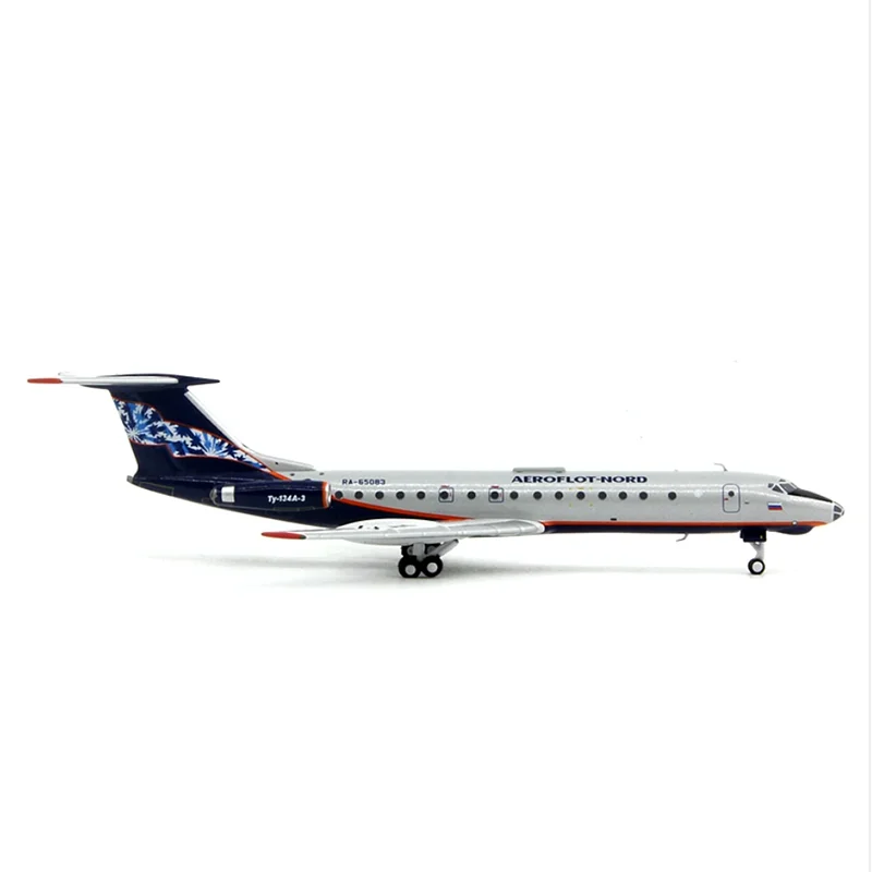 1/400 Scale Aeroflot TU-134 TU-134A RA-65083 Russia AEROFLOT NORD Airlines Diecast Alloy Aircraft Model Toy For Collection